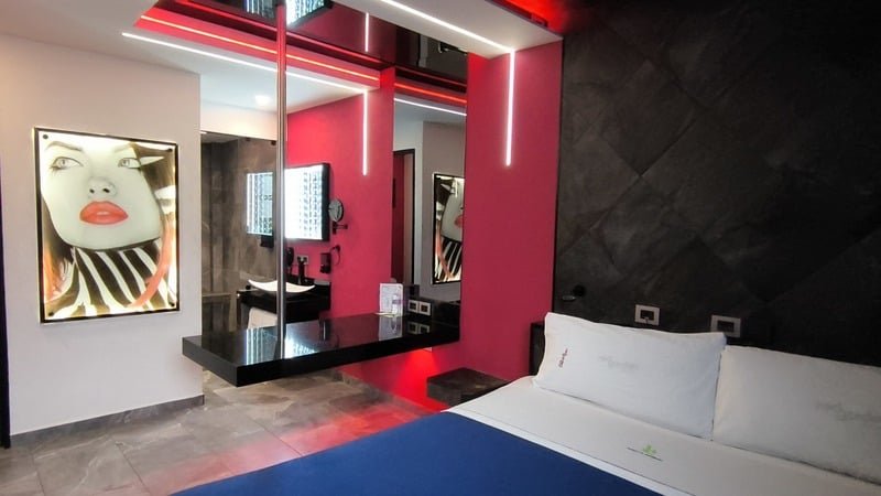 Cama de Habitación Garden en Red Garden Hotel CDMX